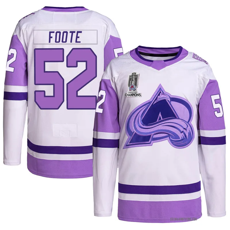 Cale Makar Colorado Avalanche Adidas Women's Authentic Fights Cancer  Practice Jersey (Purple)