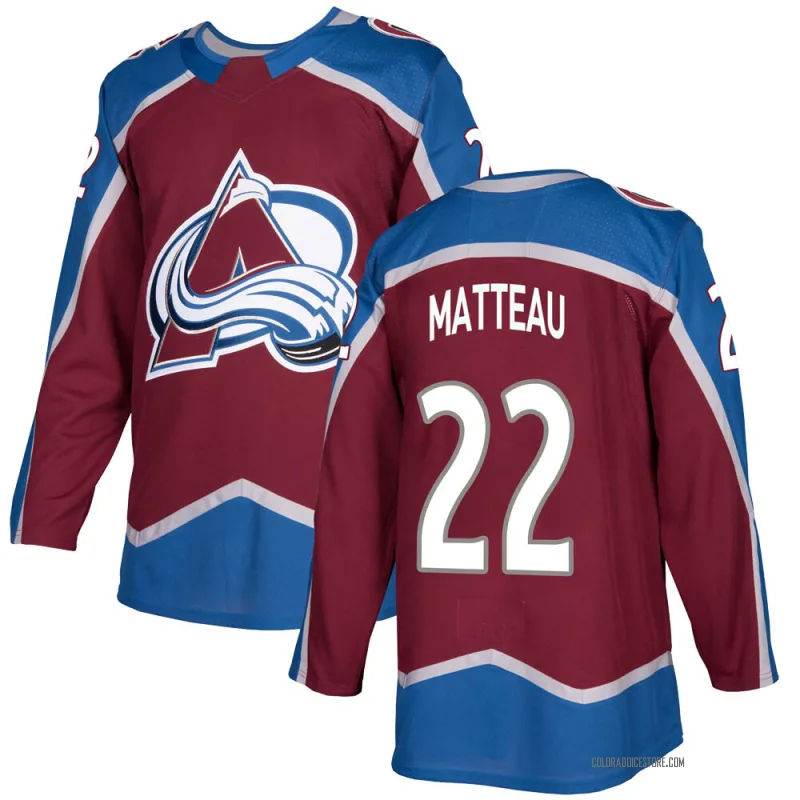 Stefan Matteau Colorado Avalanche Adidas Women's Authentic